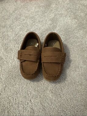 Cat & Jack Boys Brown Abbott Loafers